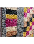 Tapis d'entrée berbère marocain pure laine 71 x 413 cm