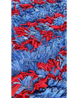 Moroccan Berber carpet made of recycled textiles 88 x 136 cm