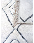 Tapis berbère marocain pure laine 150 x 250 cm
