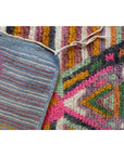 Tapis de couloir berbère contemporain en laine 72 x 355 cm