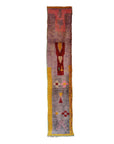 Tapis d'entrée berbère marocain pure laine 67 x 356 cm