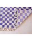 Berber checked rug Beni Ourain 151 x 246 cm SOLD