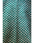 Tapis berbère à carreaux en pure laine 166 x 269 cm
