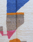Tapis berbère marocain pure laine 164 x 245 cm