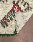 Tapis berbère marocain pure laine 68 x 192 cm
