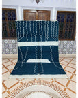 Authentique tapis berbère en pure laine 210 x 315 cm