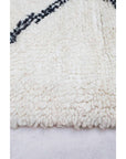 Tapis berbère marocain pure laine 160x249 cm