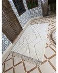 Berber rug Beni Ouarain pure wool 155 x 260 cm
