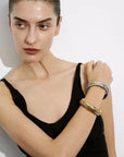 Dikke stretch designarmband en choker