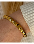 PUNTURA armband | Roestvrij staal | waterafstotend
