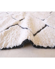 Berberwollen vloerkleed Beni Ourain 147 x 234 cm