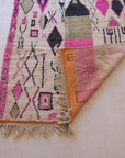 Tapis berbère marocain pure laine 179 x 274 cm