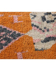 Tapis d'entrée berbère marocain pure laine 77 x 375 cm