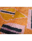 Tapis d'entrée berbère marocain pure laine 77 x 375 cm