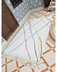 Tapis berbère coloré pure laine 160 x 255 cm