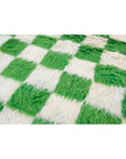 Pure wool Moroccan Berber carpet 161 x 241 cm