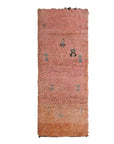 Tapis berbère marocain pure laine 104 x 310 cm