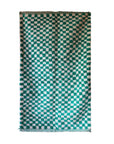 Tapis berbère à carreaux en pure laine 166 x 269 cm