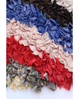 Moroccan Berber carpet made of recycled textiles 89 x 172 cm