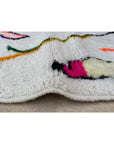 Pure wool Moroccan Berber carpet 158 x 262 cm