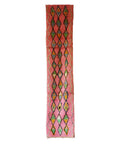 Tapis d'entrée berbère marocain pure laine 70 x 340 cm