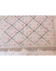 Tapis berbère marocain pure laine 151 x 186 cm