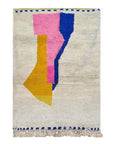 Authentic pure wool Berber rug 196 x 292 cm