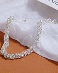 Klassieke sterling zilveren drakenkettingarmband