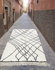 Tapis berbère marocain pure laine 150 x 250 cm