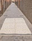 Berber rug Beni Ouarain Plumetis 190 x 290 cm