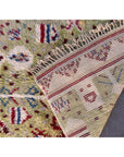 Tapis berbère en laine coloré 109 x 147 cm