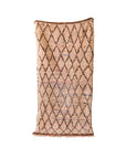Tapis berbère marocain pure laine 103 x 230 cm