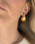 SERENO MATTE stud earrings | Stainless steel | water-resistant