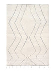 Authentique tapis berbère marocain en laine El Jadida 190 x 292 cm