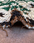 Tapis berbère marocain pure laine 70 x 171 cm VENDU