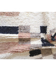 Tapis berbère marocain pure laine 205 x 193 cm