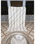 Berber rug Beni Ouarain pure wool 160 x 255 cm