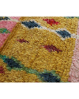 Tapis d'entrée berbère marocain pure laine 71 x 339 cm