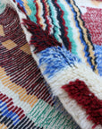Pure wool Moroccan Berber carpet 113 x 189 cm