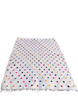 Zuiver wollen Marokkaans Kelim Berber tapijt 110 x 156 cm VERKOCHT
