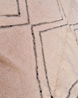 Berber rug Beni Ouarain pure wool 200 x 300 cm