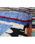 Pure wool Moroccan Berber carpet 113 x 189 cm