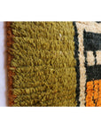 Tapis d'entrée berbère marocain pure laine 73 x 495 cm