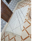 Authentic Berber carpet in Assa wool 150 x 260 cm