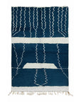 Authentique tapis berbère en pure laine 210 x 315 cm