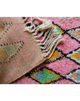 Tapis d'entrée berbère marocain pure laine 70 x 340 cm