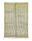 Authentic pure wool Berber rug 178 x 268 cm