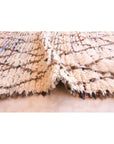 Tapis berbère marocain pure laine 103 x 230 cm