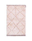 Tapis berbère marocain pure laine 148 x 234 cm