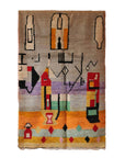 Pure wool Moroccan Berber carpet 169 x 268 cm